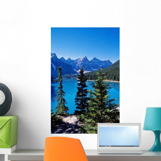 Moraine Lake Glacier Lake Wall Decal