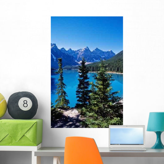 Moraine Lake Glacier Lake Wall Decal