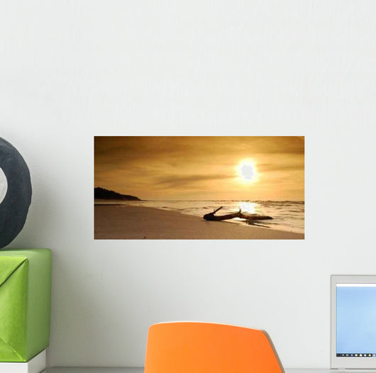 Lonely Branch Thrown out Wall Decal