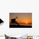Baywatch Tower Morning Sunrise Wall Decal