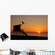 Baywatch Tower Morning Sunrise Wall Decal