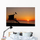 Baywatch Tower Morning Sunrise Wall Decal