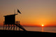Baywatch Tower Morning Sunrise Wall Decal