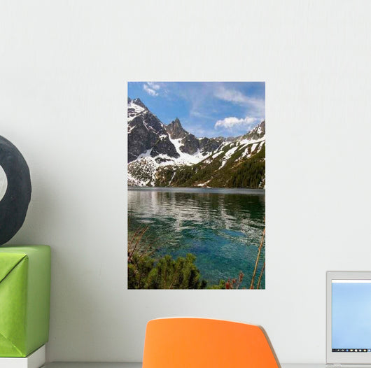 Morskie Oko Lake Polish Wall Decal Design 2