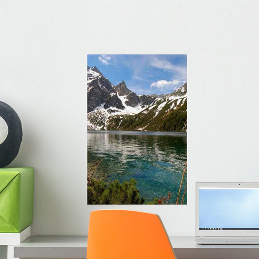 Morskie Oko Lake Polish Wall Decal Design 2
