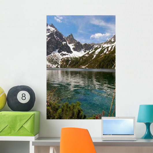 Morskie Oko Lake Polish Wall Decal Design 2