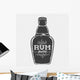 Lets Rum Away Together Wall Decal