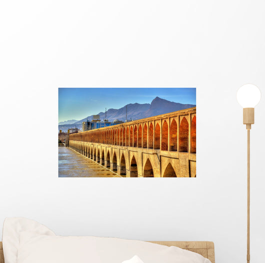 Allahverdi Khan Bridge Si-o-seh Wall Decal