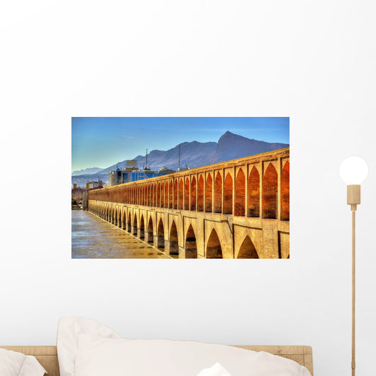Allahverdi Khan Bridge Si-o-seh Wall Decal