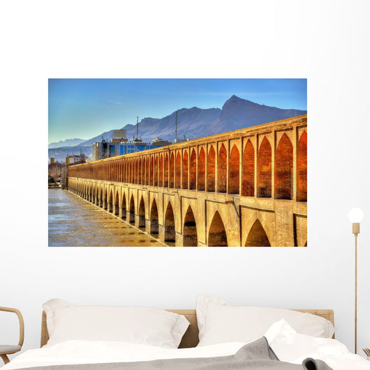 Allahverdi Khan Bridge Si-o-seh Wall Decal