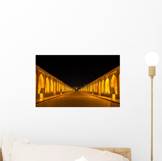 Allahverdi Khan Bridge Iran Wall Decal