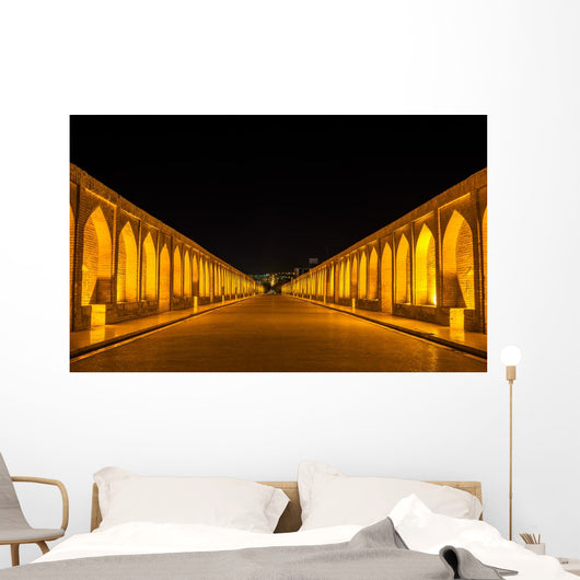 Allahverdi Khan Bridge Iran Wall Decal