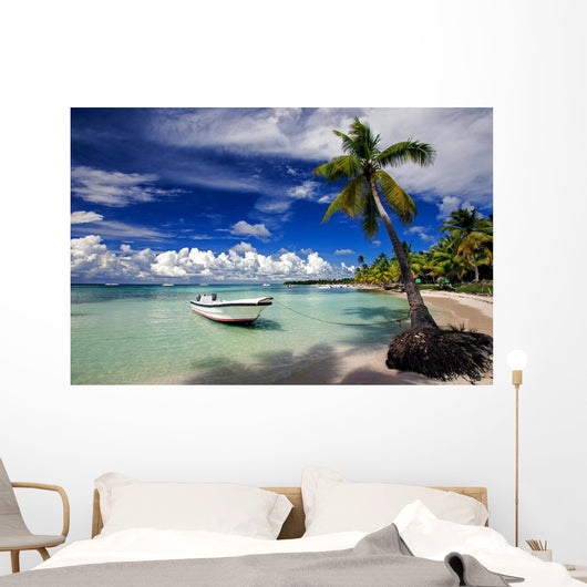 Tropical Beach Dominican Republic Wall Decal