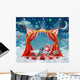 Illustration Cute Circus Animals Wall Decal