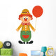 Clown and Ball Wall Decal