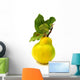 Quince Yellow with Leaves Wall Decal
