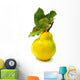 Quince Yellow with Leaves Wall Decal