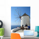 Windmill Santorini Wall Decal