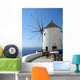 Windmill Santorini Wall Decal