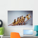 Modern Ballet Dancers Preforming Wall Decal
