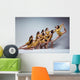 Modern Ballet Dancers Preforming Wall Decal