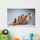 Modern Ballet Dancers Preforming Wall Decal