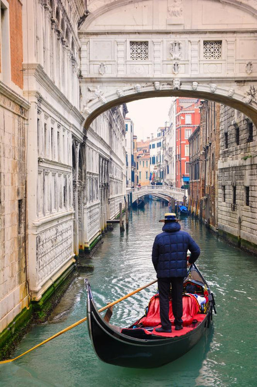 Bridge Sighs Gondolier Wall Decal