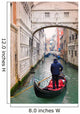 Bridge Sighs Gondolier Wall Decal