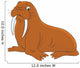 Walrus Wall Decal