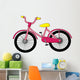Pink Bike Wall Decal
