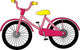 Pink Bike Wall Decal