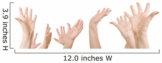 Hands Wall Decal