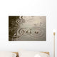 Rain Bubbles Puddle Surface Wall Decal