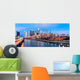 Philadelphia Skyline Panorama Dusk Wall Decal