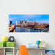 Philadelphia Skyline Panorama Dusk Wall Decal