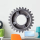 Large Gear Wall Decal