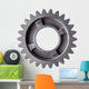 Large Gear Wall Decal