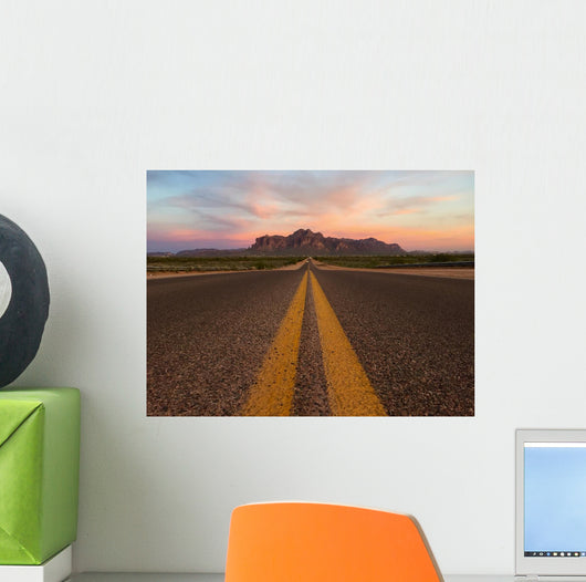 Road Less Traveled Wall Decal