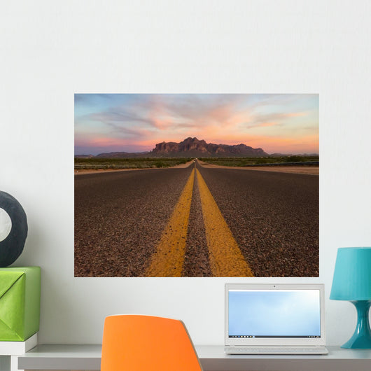 Road Less Traveled Wall Decal