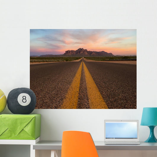 Road Less Traveled Wall Decal