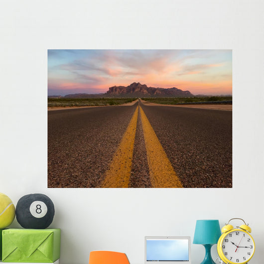 Road Less Traveled Wall Decal