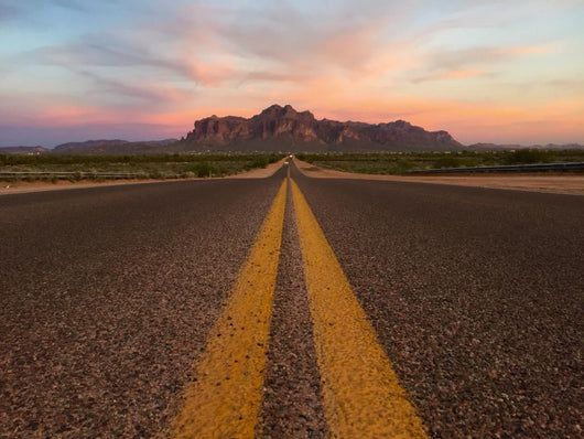 Road Less Traveled Wall Decal