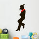 Cowboy Silhouette with Handkerchief Wall Decal