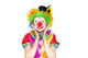 Beautiful Young Woman Clown Wall Decal