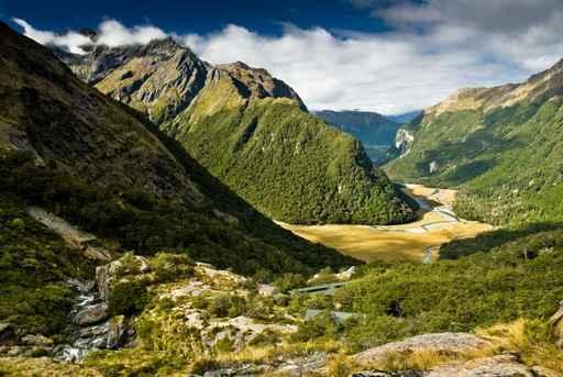 Scenic over Routeburn Valley Wall Decal
