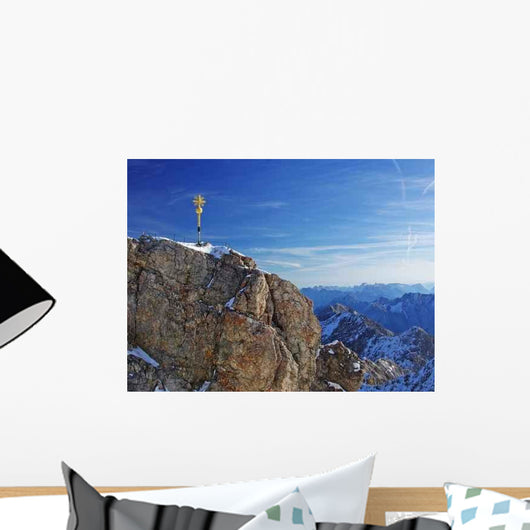 Land under Zugspitze Wall Decal