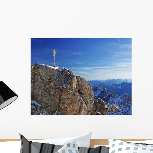 Land under Zugspitze Wall Decal
