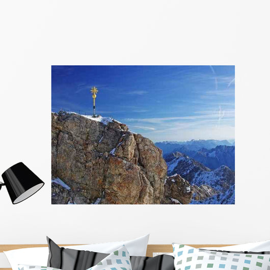Land under Zugspitze Wall Decal