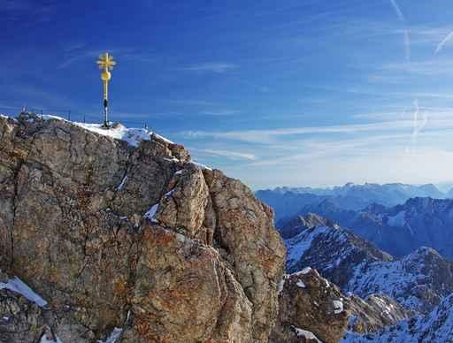 Land under Zugspitze Wall Decal