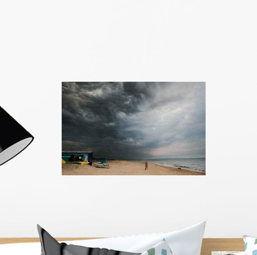 Storm Begins Wall Decal